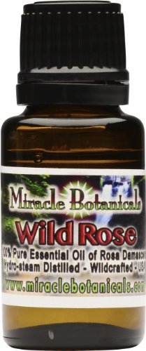 Rose Essential Oil - (100% Pure Rosa Damascena) 15ml (.5oz)