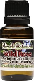 Rose Essential Oil - (100% Pure Rosa Damascena) 15ml (.5oz)