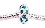 Strass Bead ohne Gewinde Silber plattier mit Blauen Strass Steinchen Erfahrungsbericht beads Strass Bead ohne Gewinde Silber plattier mit Blauen Strass Steinchen Erfahrungsbericht