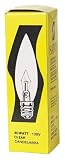 Satco S3347 130V Candelabra Bulb Clear
