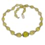 Gemstones Necklace Peridot Jewelry 17.5 inches (gnklc307)