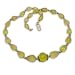 Gemstones Necklace Peridot Handmade Indian Jewelry from India 17.5 Inches