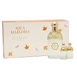 Aqua Allegoria Pampelune By Guerlain For Women. Gift Set ( Eau De Toilette Spray 4.2 Oz + Mandarine-Basilic Miniature .25 Oz + Angelique-Lilas Miniature 0.25 Oz  )