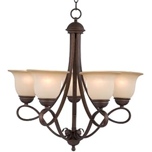 Hardware House 10-0717 Bennington Chandelier, Antique Bronze by Hardware House