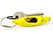 HKEY Kayak Keychain 5 Whitewater Kayaking Key Chain Ring Accessories - Flexible PVC Plastic and Stainless Steel Gift (Yellow)