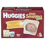 Huggies Newborn Little Snugglers Diapers - 84 Count