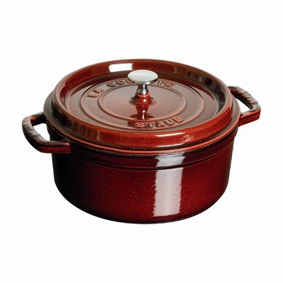 Staub Round Cocotte - 5.5 qt. - Grenadine
