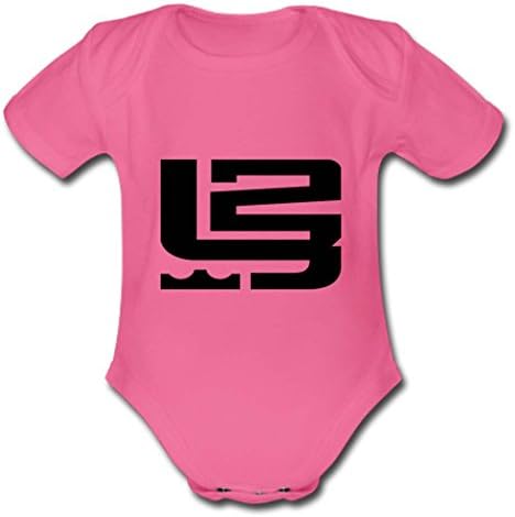 12 Months Infants LeBron James Logo HotPink Pajamas
