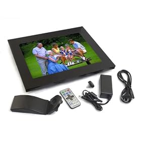 15" New Ratent Digital Photo Frame Black: Camera &amp; Photo