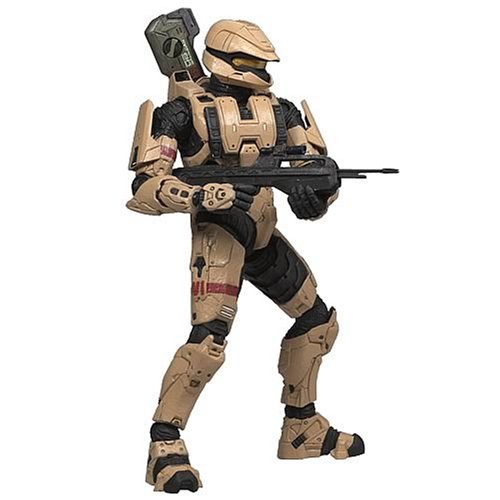 Childrens Toyshop  Toys : Halo 3 Series 2 Tan Spartan Soldier Scout
