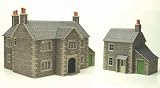 Metcalfe PO250 OO Gauge Card Kit - Stone Built Manor Farm House