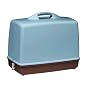 Carry and Cover Sewing Case - Blue/ Brown