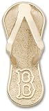 Boston Red Sox "B" Flip Flop 1" Gold Plated Charm/Pendant