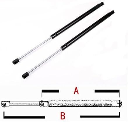 2 Rear Glass Window Hatch - Gas Charged Lift Supports for 1997-2006 Jeep Wrangler Shocks Struts