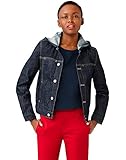 Kate Spade Saturday Women's Hooded Dean Jacket, Indigo Denim