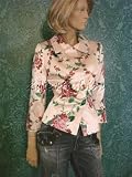 Dolce & Gabbana - $2250 New DOLCE & GABBANA Pink Satin Floral Jacket 40 6