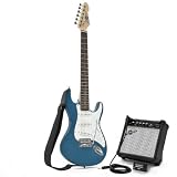3/4 Electric-ST Guitar + Amp Pack Blue
