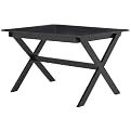 Madison Dining Table - Antique Black