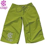 最新作 clap(クラップ） ワークアウトクロップパンツ M CC-801/LGWの画像