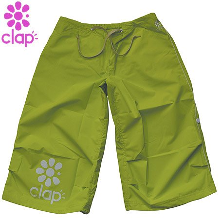 最新作 clap(クラップ） ワークアウトクロップパンツ M CC-801/LGW