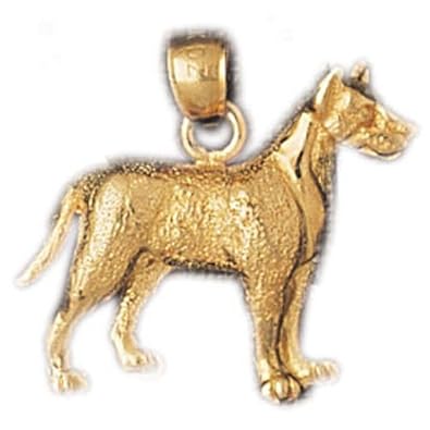 Cheap Girls Jewelry Dazzlers Solid 14k Gold Chihuaha Dog Charm Pendant Available in three colors from jewelsberry (weights: 2.7 grams only) For Sale
