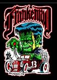 Artist Ben Von Strawn Franken-Rod Hot Rod Fridge Magnet