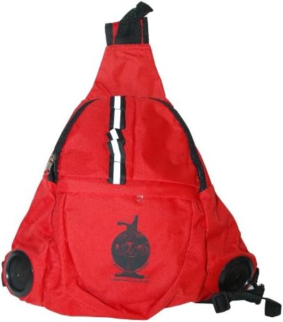 UZO1 SPORTY BACKPACKS WITH STEREO SPEAKERS (Red)