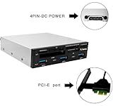 Uspeed PCI-E to USB 3.0 Internal Combo/ USB 3.0 Hub & USB 3.0 All-in-1 Card Reader