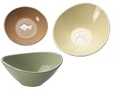 Ethical 5 by 5-1/2-Inch Sorrento Cat Dish, Yellow