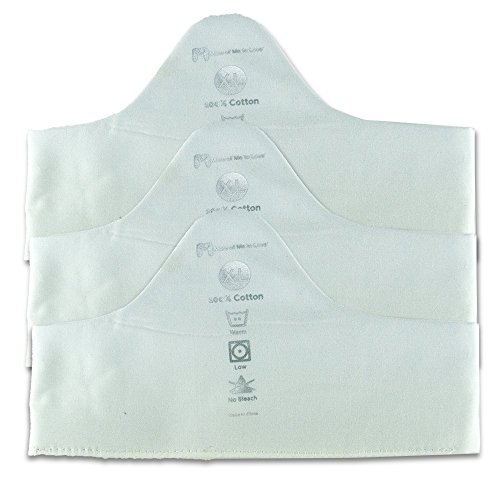 More of Me to Love Bra Liner (Pack of 3) Size XL, White