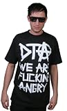 DTA Angry Black & White T-Shirt