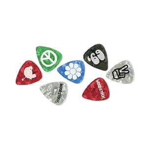 Planet Waves 10 WOODSTOCK Guitar Picks Assorted - Medium