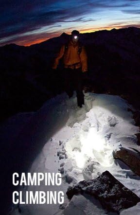 2 Pack Waterproof LED Head Lamp, 7 LED Lights with 3 Power Levels L-M-H. Adjustable Light Position. 100% Guaranteed ... (2 Pack)