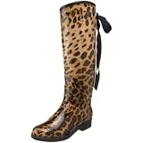 dav Women's Victoria Leopard Knee-High Boot