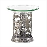 Fairy Oil Warmer Burner Diffuser Pewter Candle Holder