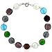 Search : Round Multicolor Fashion Jewelry Off Shoulder Collection Murano Glass Pendant Necklace