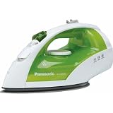 1200-Watt Steam/Dry Iron with Curved Soleplate and Retractable Cord Reel