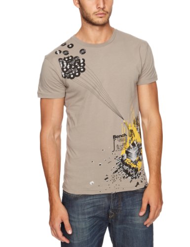 Bench Herren T-Shirt Balloons, elephant skin, L, BMGA2801_GY066 Preisvergleich