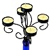 Southern Homewares Wine Bottle Topper 5 Tea Light Holder with Candles Candelabra, Multicolor