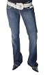 LUCKY Brand Jeans Lil Maggie Drags Busted 12/31 regular Lowrise Medium Wash Womens