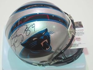 Steve Smith Carolina Panthers Signed Autographed Mini Helmet Authentic Certified COA