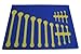 Foam Tool Organizer for 14 Craftsman Inch Wrenches, Blue and Yellow Foam Tool Organizer for 14 Craftsman Inch Wrenches, Blue and Yellow