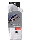 Champion Men's High Performance Sport Crew Socks 3-Pack Hosiery Image