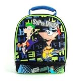 PHINEAS AND FERB DOUBLE COMPARTMENT LUNCH BOX