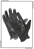 HellStorm Fury Commando X-Large Black Gloves with Kevlar
