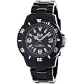 Ice-Watch - SD.BK.U.P.12 - Solid - Montre Mixte - Quartz Analogique - Cadran - Bracelet Plastique Noir