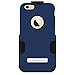 Seidio DILEX Case with Metal Kickstand and Holster Combo for Apple iPhone 6 Plus- Retail Packaging - Royal Blue