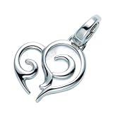 Fossil - JF82370040 - Accessoires - Femme - Charms Acier - Coeur - Nacre Blanche V�ritablepar Fossil
