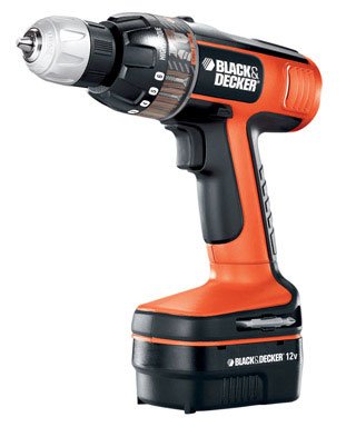 Black & Decker BD12PSK 12-Volt Smart Select Drill