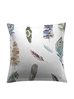 Hipster Funda De Cojín Tupaq (Blanco/Multicolor)